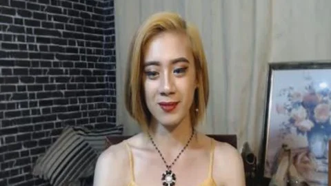 sleazy asian lady-man Plays Her pleasant ramrod