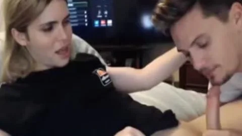 blond tgirl oral sex From Hubby web camera