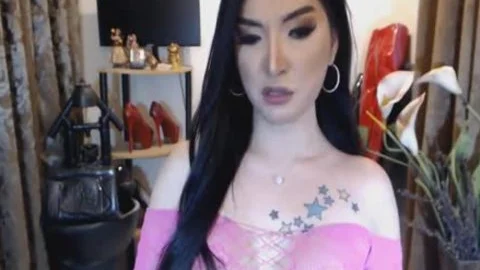 Pinay shemale Jerks And sperm Hard