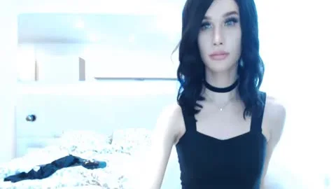 Lady Cola Flashing On web camera