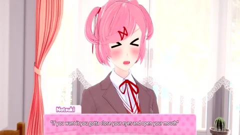 Doki Doki Futa Club: Futa Natsuki enjoyable bang With MC | Taker POV