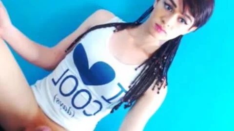 small teen Trangirl penis Jerking