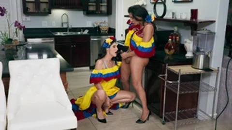 Trans Angels: Whipping Out Zariah's Long Shenis