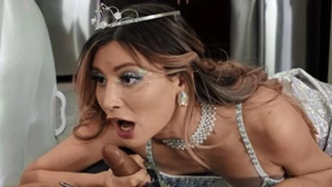 TransAngels - Latina t-girl Korra Del Rio touches big cock