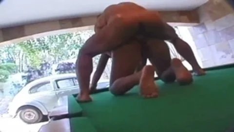lustful lalin girl tranny fucks With A boy On A Pool Table