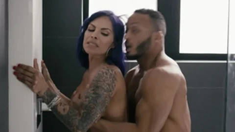 Transsensual - Dillon Diaz among Ts Foxxy bareback licking ass