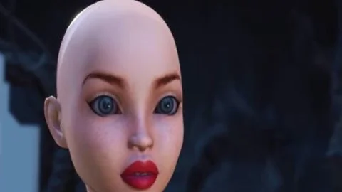 Alien Dickgirl bonks A Sex Servant In The Mystical Cave On The Exoplanet