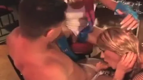 tranny Strippers pounded In A Bar