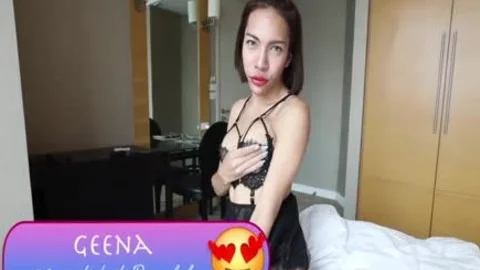 HelloLadyBoy busty asian babe Shows Masterful oral Skills
