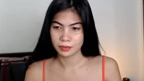 attractive tranny Pinay playgirl Masturbating On web camera