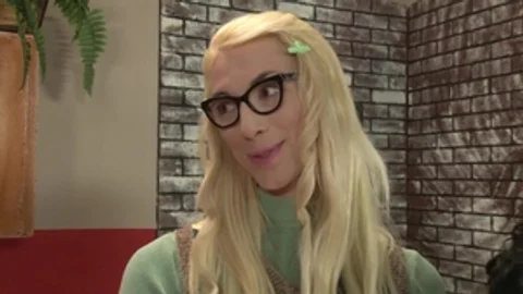 Devil's Tgirls: Small Tit Trans Gets A Facial