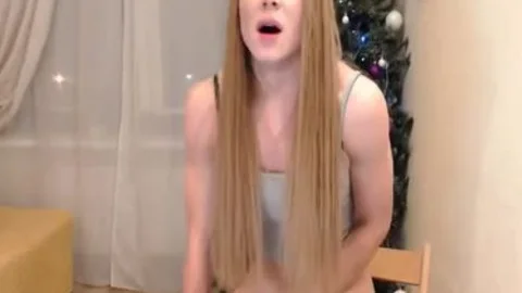 Julai large cock blonde ball batter flow