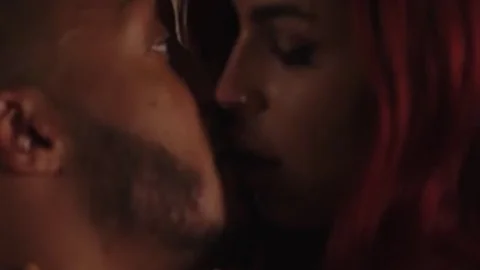 lewd Ts Rubi Maxim asshole Bounces On A large black cock