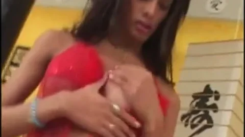 Titty latina TS Is Ready For dril