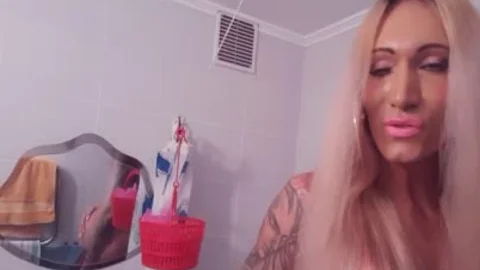 Sissy Rapunzel Doing anal Training