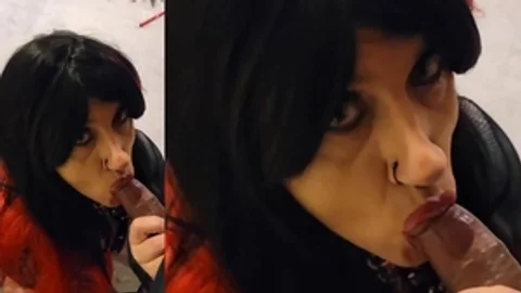 in nature's garb Sissy hooker Tiffany Minx – oral sex job In Close Up And long shot - “Hung Up” By Madonna